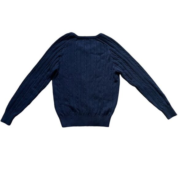 Brandy Melville Long Sleeve Sweater Navy OS - Picture 2 of 4